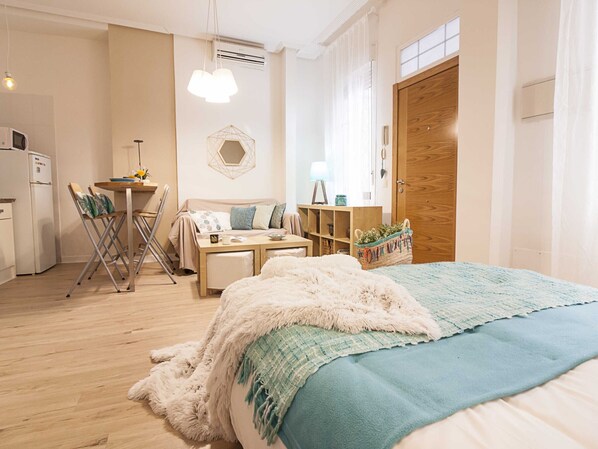 Wifi gratis y ropa de cama 
