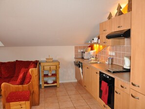 Fridge, dishwasher - Spacious Apartment with Wifi and Pets Allowed (La Chapelle-d'Abondance)