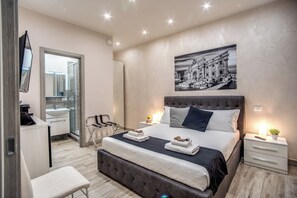 Dobbeltrom – premium | Safe på rommet, strykejern/-brett og wi-fi (inkludert)