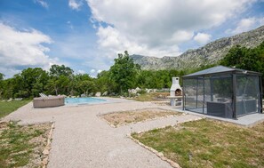 Bain à remous extérieur