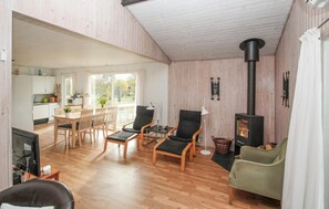 Fernseher, Kamin