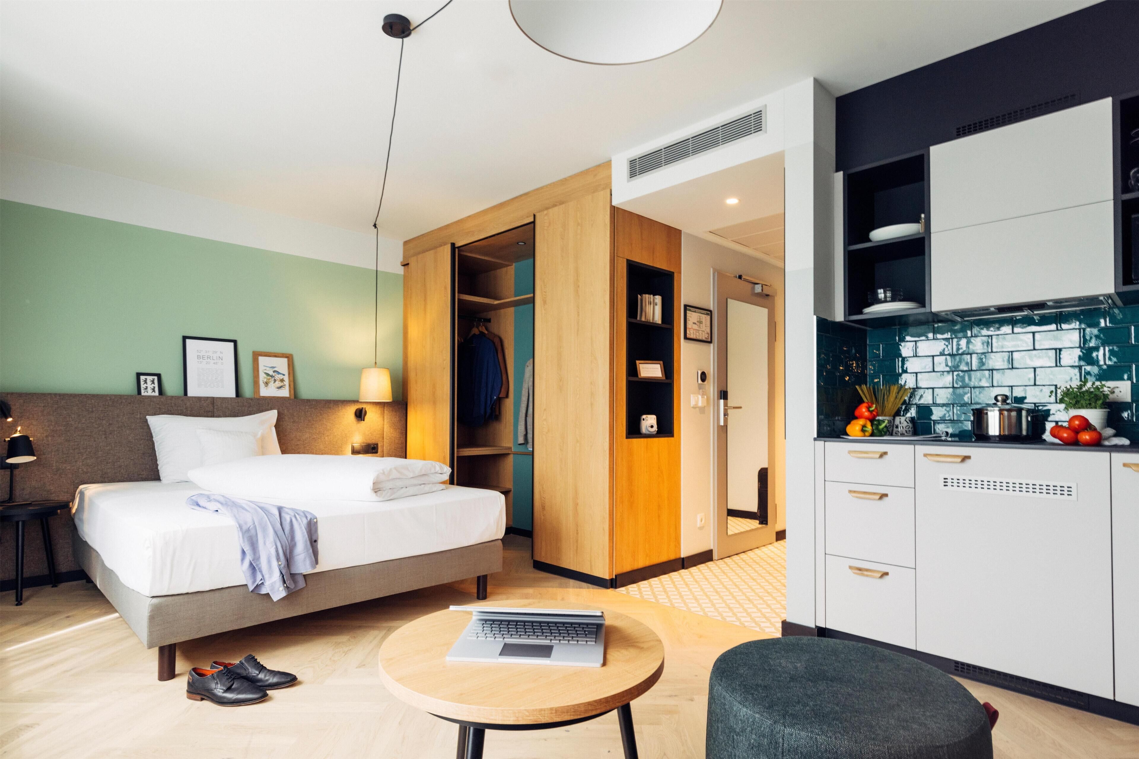 標準開放式客房 | 私人廚房 | 咖啡機/沖茶器、電熱水壺