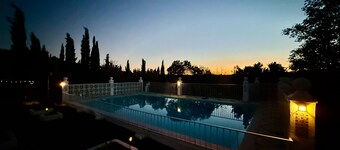 Villa 'La Blanca de Aroche' with Mountain Views, Private Pool & Wi-Fi