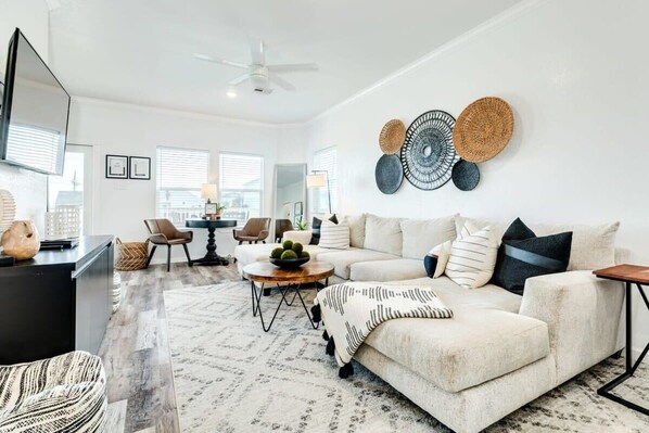 Televisie en een kantoor