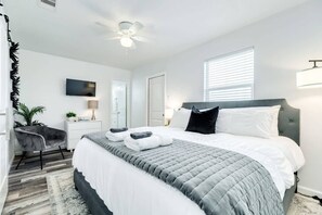 3 多间卧室、WiFi、床单