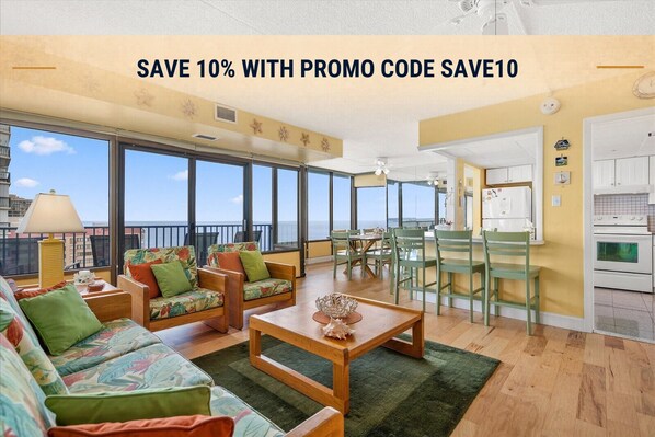 TV - Capri -Side Beach Views From Your Private Balcony (Ocean City)