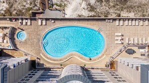 A heated pool - Island Princess 614 - 2 Bedroom/2 Bath Beachfront Condo - Remodeled Retreat! (Fort Walton Beach)