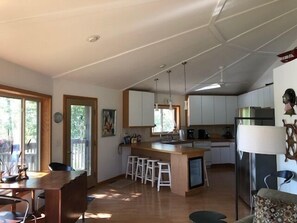 Interior - Elevated Round House on Stilts, 2 Bedrooms, 2 Baths, Sleeps 4! (Ludington)
