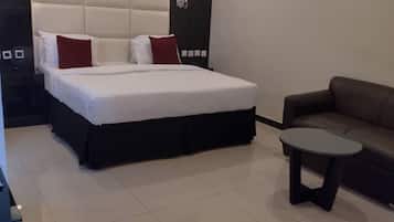 Executive kamer | 1 slaapkamer, lakens van Egyptisch katoen, luxe beddengoed