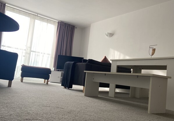 Appartement | 2 chambres, fer et planche à repasser, Wi-Fi gratuit, draps fournis