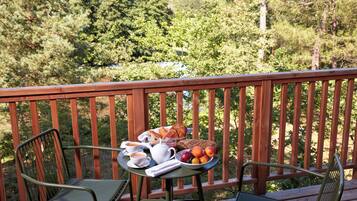 Eenvoudig huisje | Terras