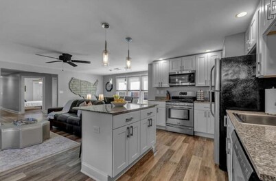 Meticulous Main St. Ranch 2 Bedroom Luxury Apt. Rear Unit