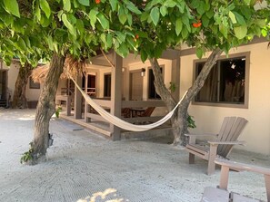 Comfort Room, 1 Queen Bed, Ocean View | Terrace/patio - The Bounty Boutique Bohemian Hotel (Caye Caulker)