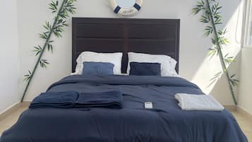 4 habitaciones y ropa de cama