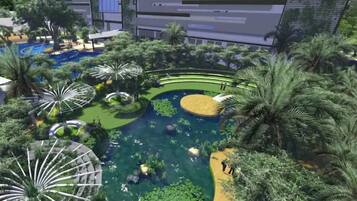 Alberca al aire libre