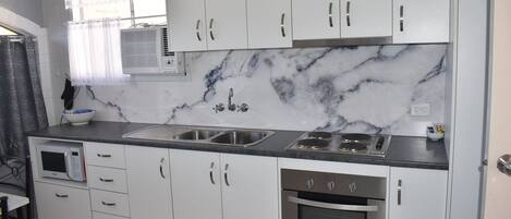 Microwave, oven, stovetop