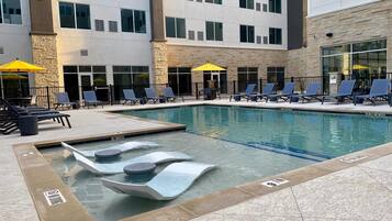 Seasonal outdoor pool