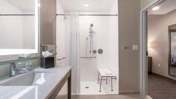 Free toiletries, hair dryer, towels, soap