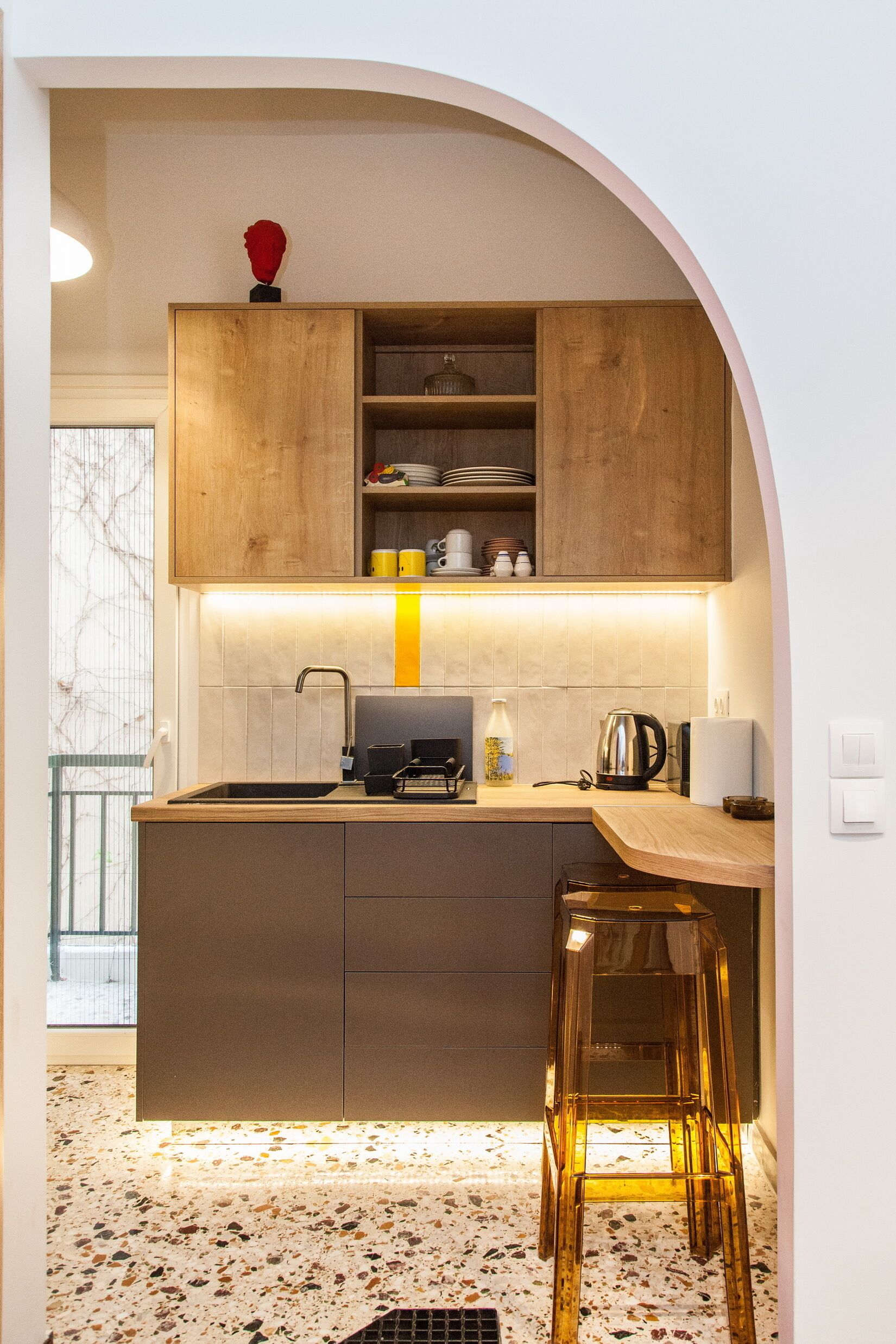 Microwave, oven, stovetop, toaster