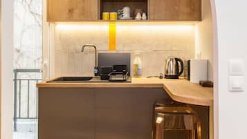 Microwave, oven, stovetop, toaster