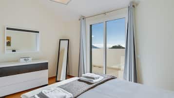 Departamento panorámico | 4 habitaciones, ropa de cama de alta calidad y edredón