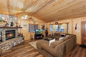 تلفزيون، مدفأة