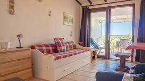 TV - Bilo sea view BudoniRent (Baia Sant'Anna)