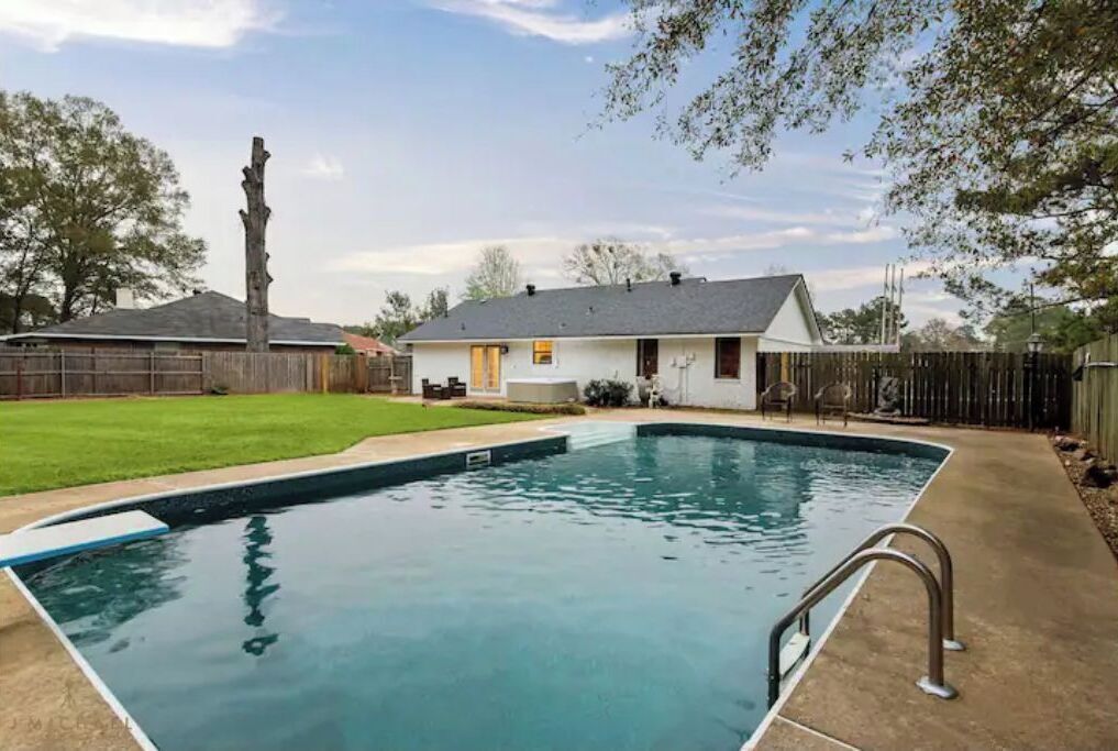 Alberca al aire libre 