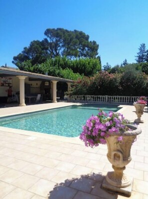 Alberca al aire libre 