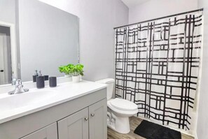 Apartamento, 1 cama de matrimonio grande (The Dunes Apartment) | Baño