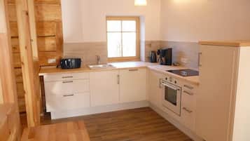 Fridge, microwave, dishwasher, toaster