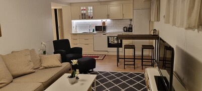 Modern apartment in a quiet neighbourhood.