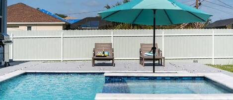 Außenpool, beheizter Pool