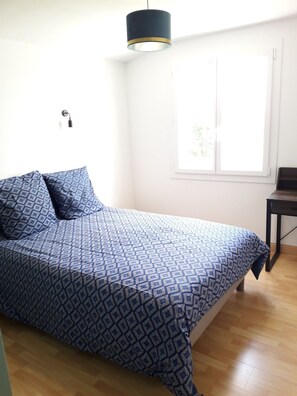 2 chambres, draps fournis