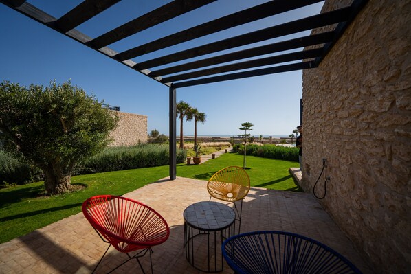 Deluxe Suite, Sea View | Terrace/patio - Baberrih Hospitality Palaces & Resorts (Moulay Bouzarqtoune)
