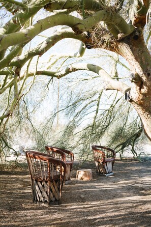 Overnattingsstedets uteområder