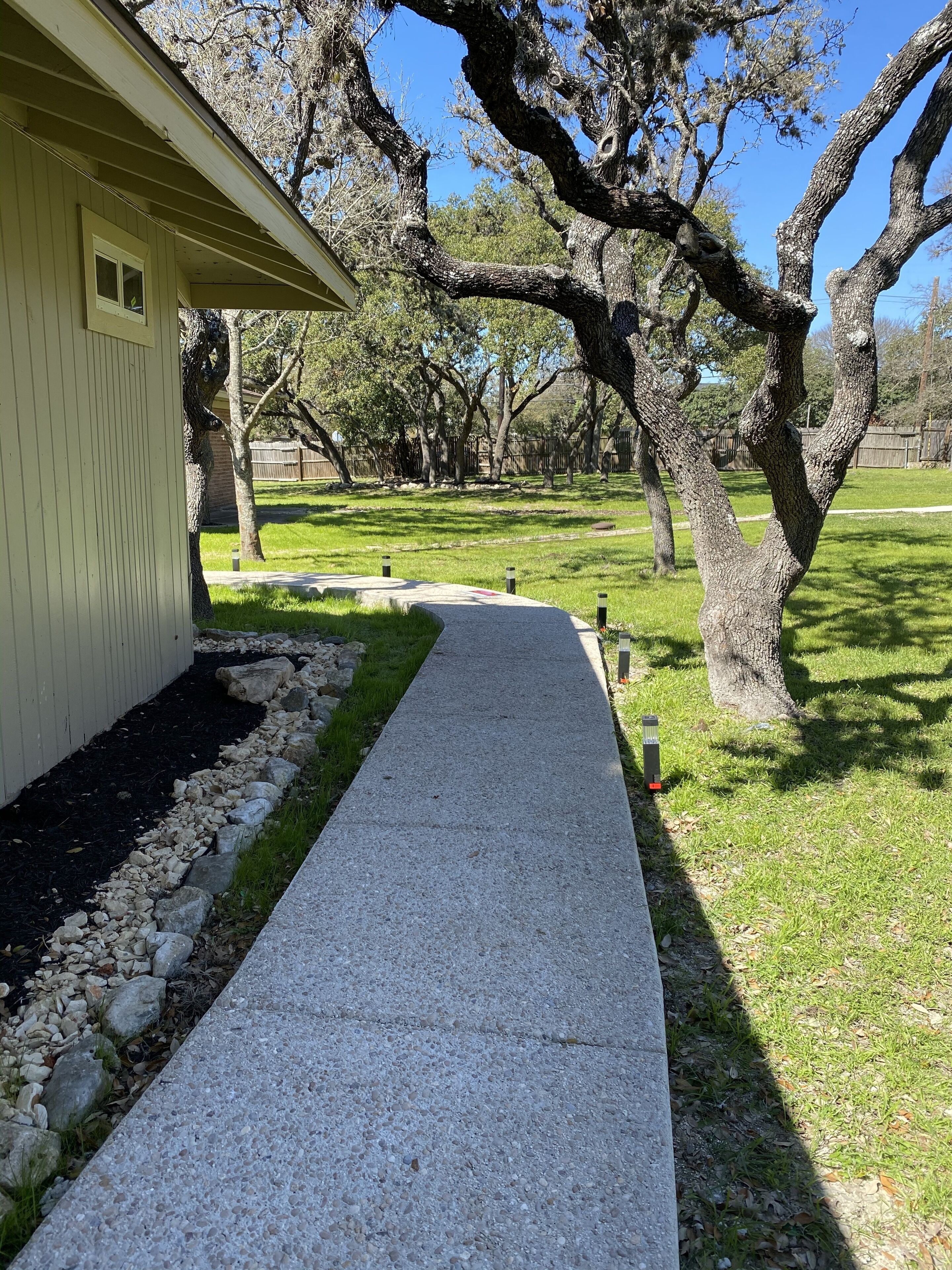 Overnattingsstedets uteområder