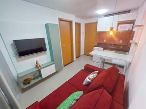 Exclusive Apartment | Living area - Lindos Flats - Maraca Beach Residence II (Ipojuca)