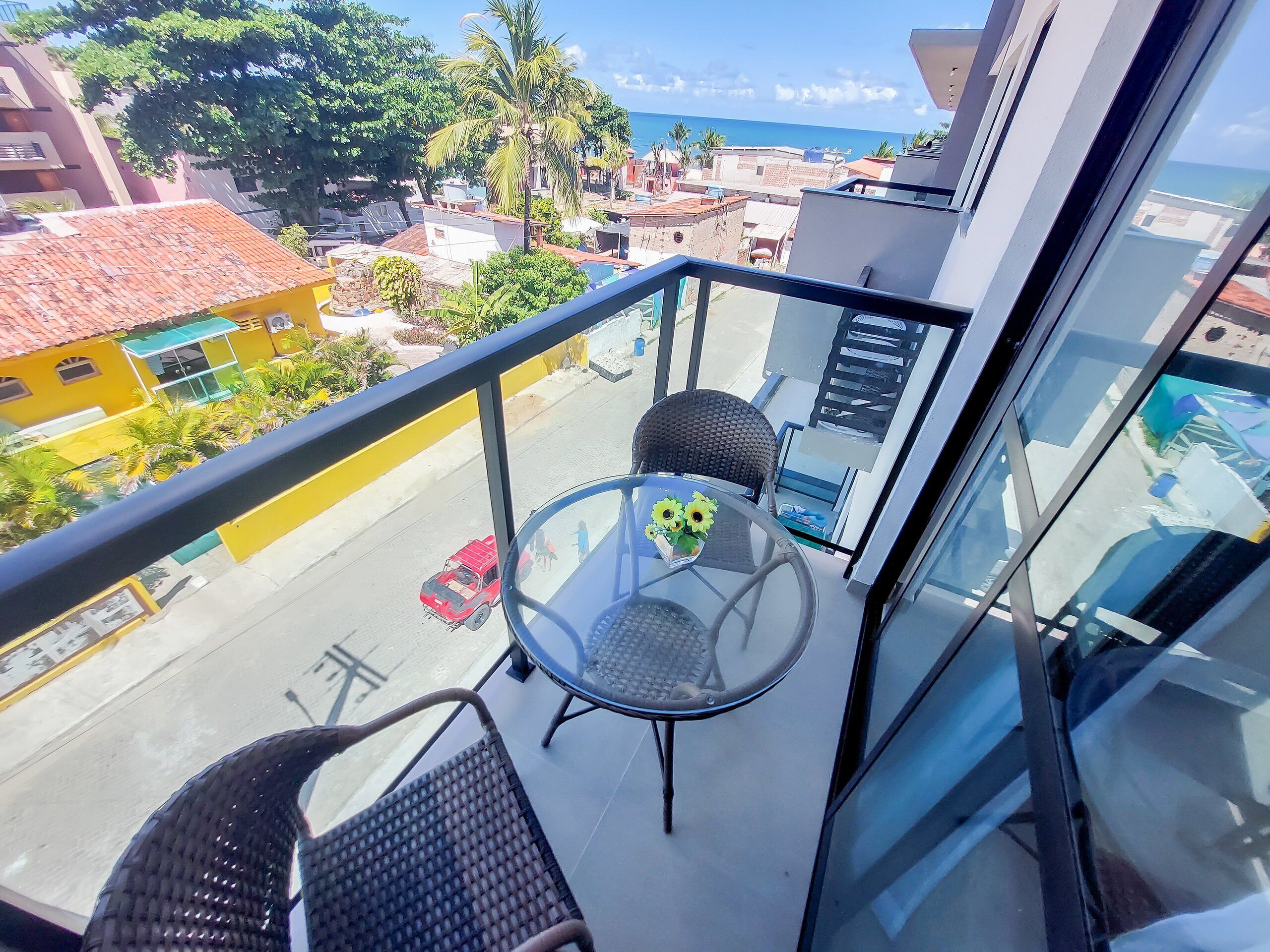 Apartamento família | Varanda coberta