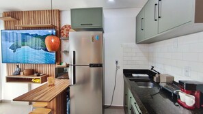 Studio | Private kitchen - Lindos Flats - Maraca Beach Residence II (Ipojuca)