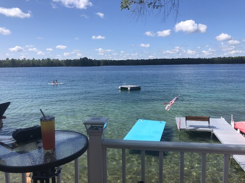 A true paradise lake house with beautiful sunsets year round direct trail access