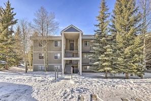 Stunning two-story residence with a central entrance and modern design.