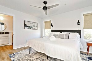 3 bedrooms, desk, iron/ironing board, travel crib - Rooftop Deck and Ocean Views with VB Local Life! (Virginia Beach)