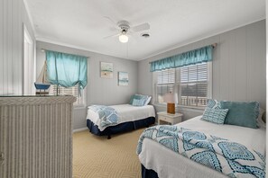 4 多间卧室、WiFi、床单