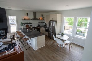 Fridge, coffee/tea maker, cookware/dishes/utensils - Modern Private Townhome with Rooftop Deck & Ocean Views! (Virginia Beach)