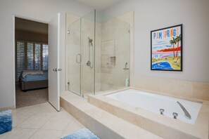 Hair dryer, towels, toilet paper
