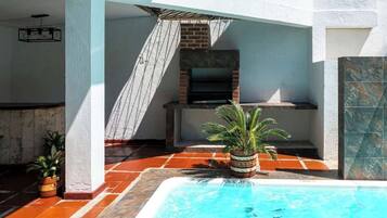 Indoor pool, outdoor pool