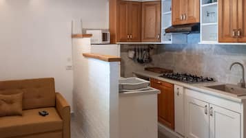 Frigorífico, placa de cocina, lavavajillas y cafetera o tetera