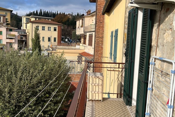 Blick von der Unterkunft