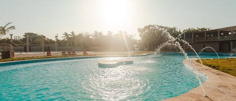 Alberca al aire libre